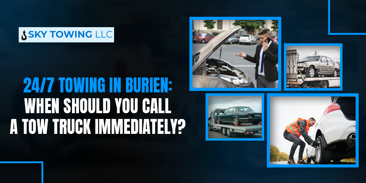 24/7 towing in Burien